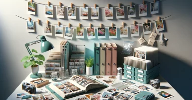 Best Practices for Storing Instant Photos