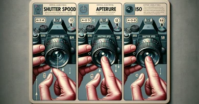 Techniques for Adjusting Shutter Speed, Aperture, and ISO