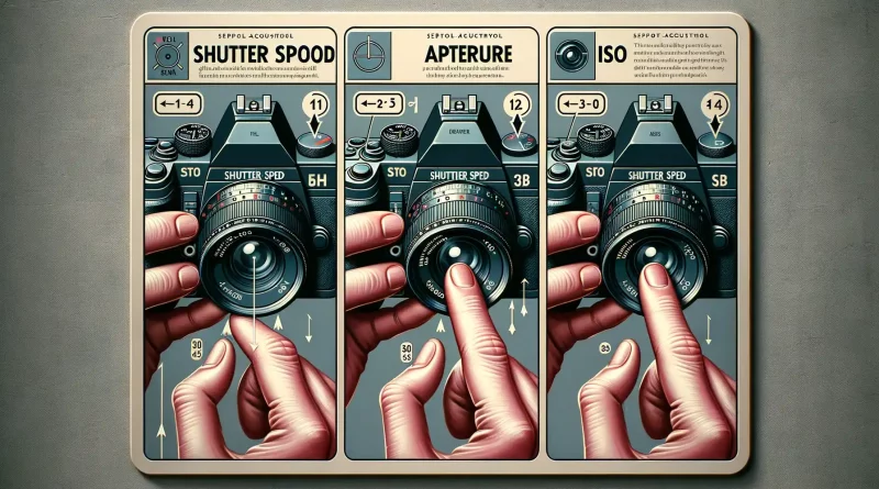 Techniques for Adjusting Shutter Speed, Aperture, and ISO