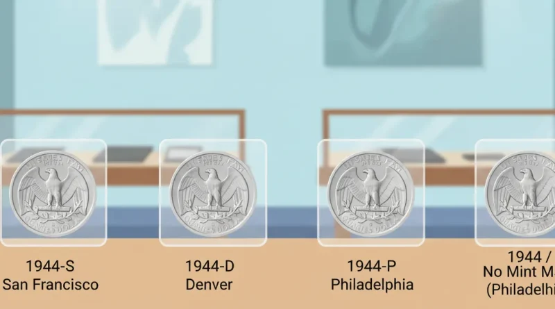 coins with different mint marks